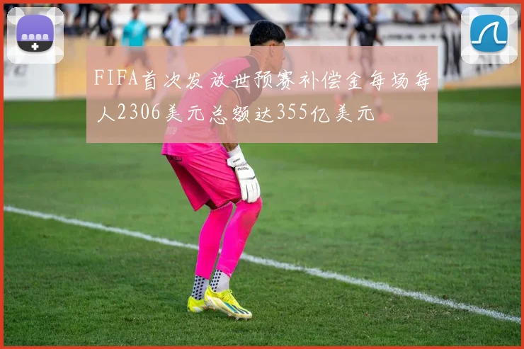 FIFA首次发放世预赛补偿金每场每人2306美元总额达355亿美元
